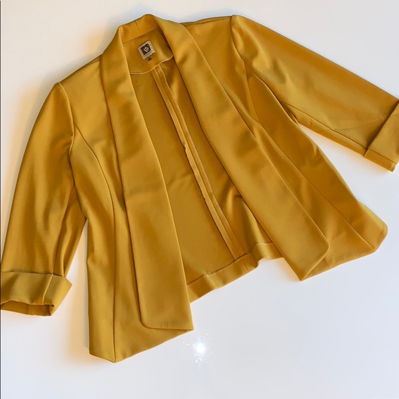 Anne Klein Jackets & Blazers - Mustard Ann Klein Blazer